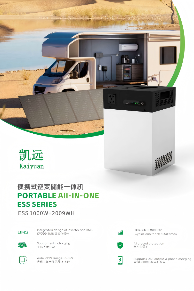 PORTABLE AII-IN-ONEESS SERIES ESS1000W+2009WH